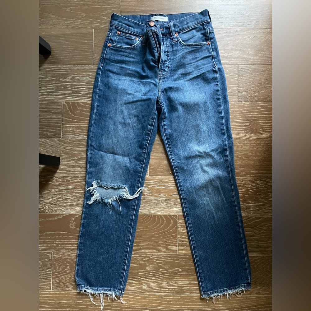 Madewell Perfect Vintage Cropped Jean size 26
